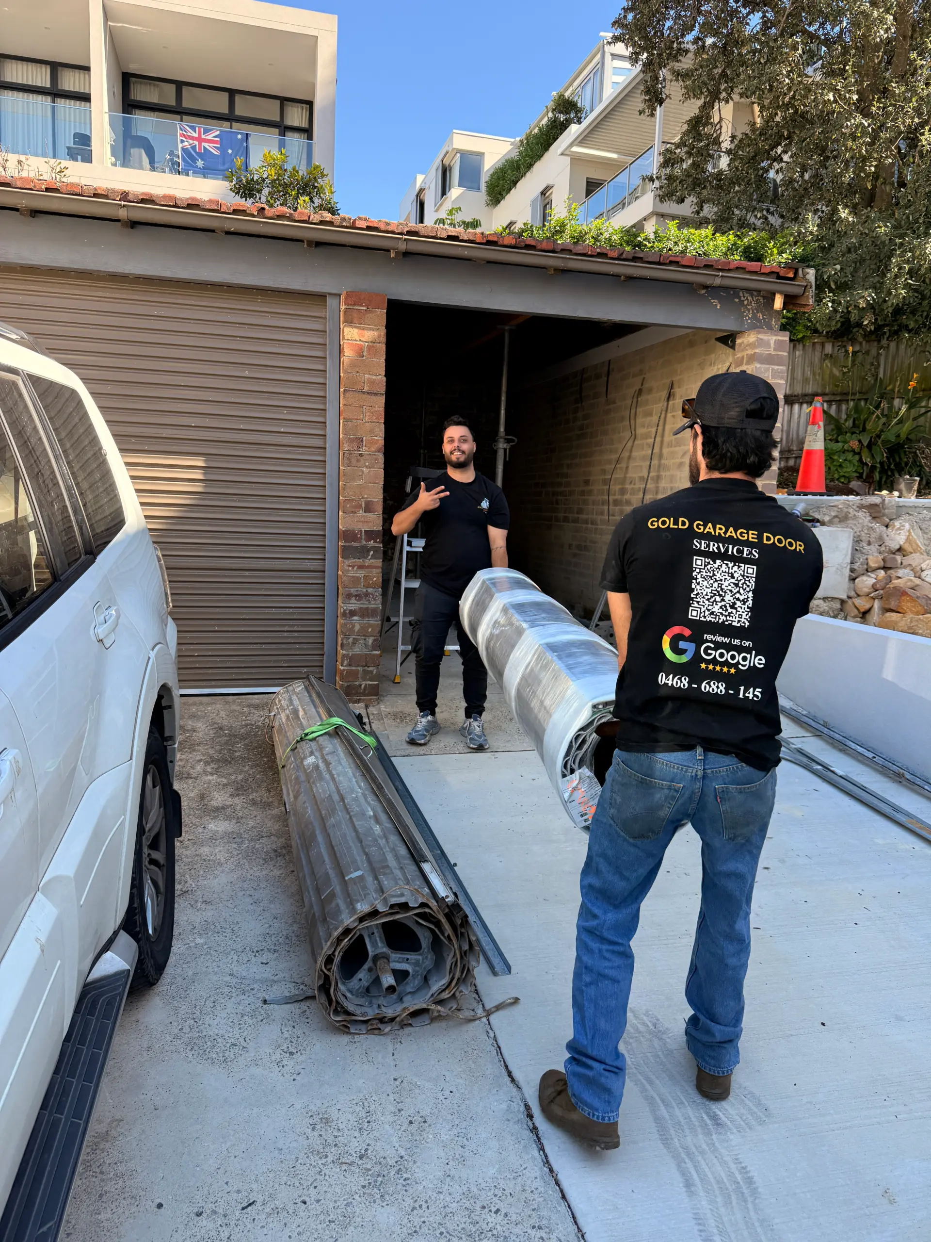 Spring & cable repair in Hornsby home