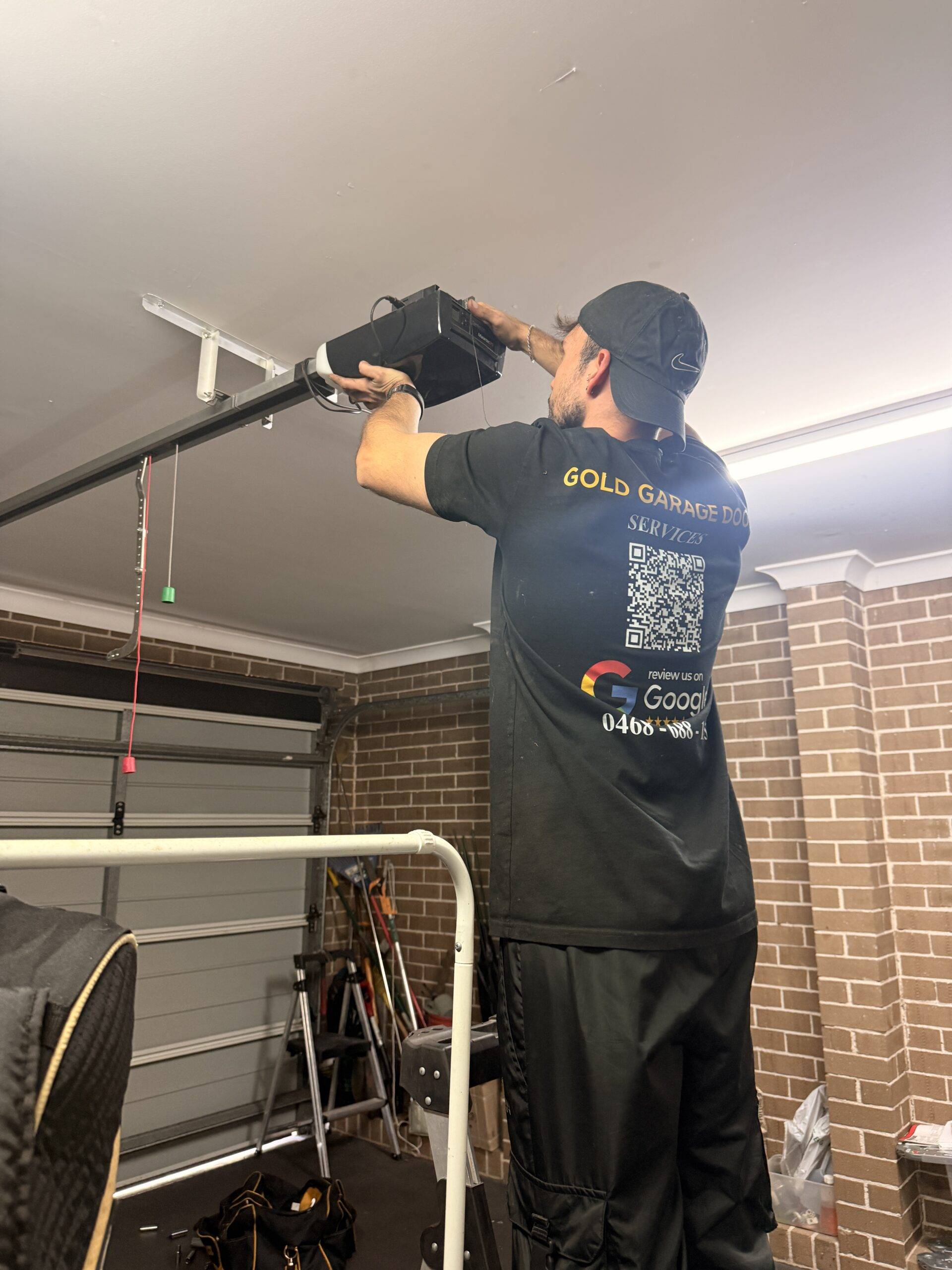 Roller door installation in Eastwood