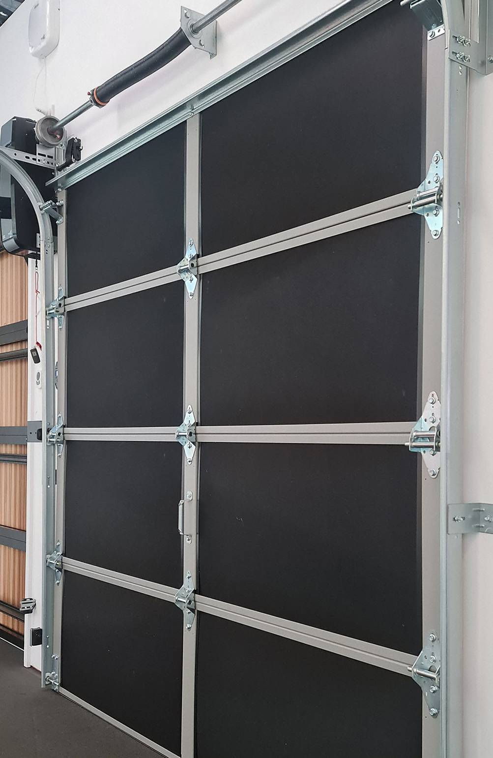 Insulated double garage door, Drummoyne — Gold Garage Door