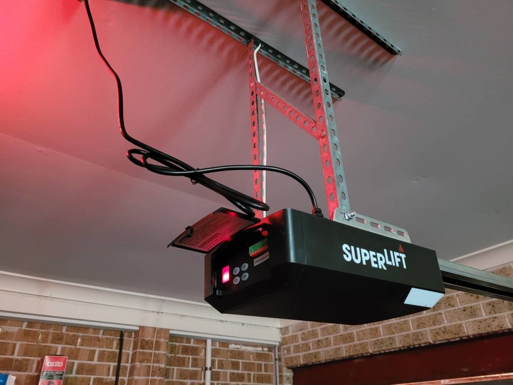 After: Manual lift → Smart opener completed by Gold Garage Door in Drummoyne, Sydney
