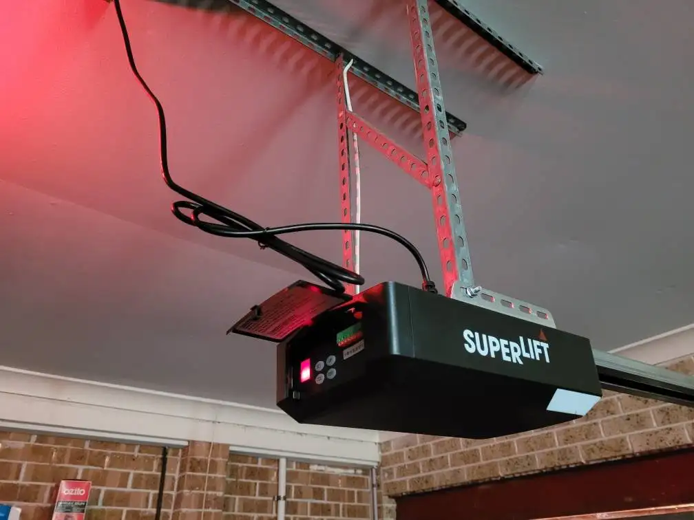 After: Manual lift → Smart opener completed by Gold Garage Door in Drummoyne, Sydney
