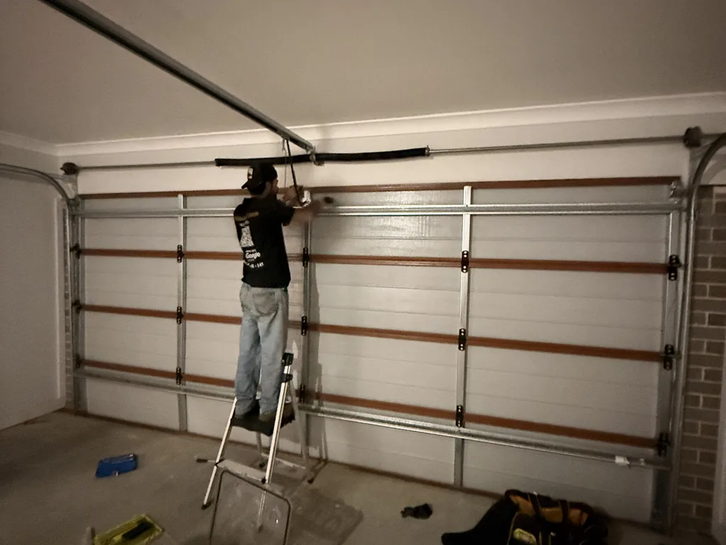 Insulated Steel-Line Therma-Lux door in Drummoyne