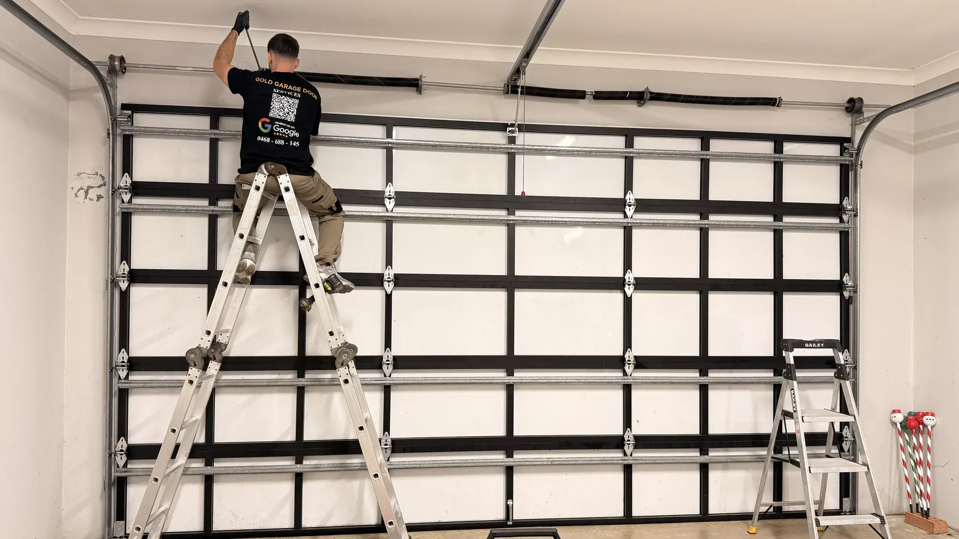 Two-person jobs when the door needs it